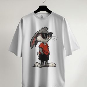 White (Rabbit) T-Shirt for Men