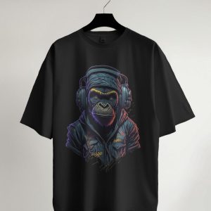 Black (Monkey) T-Shirt for Men