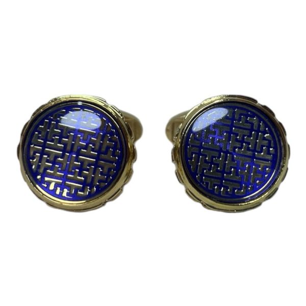 Gold Horizon Cufflinks - Image 2