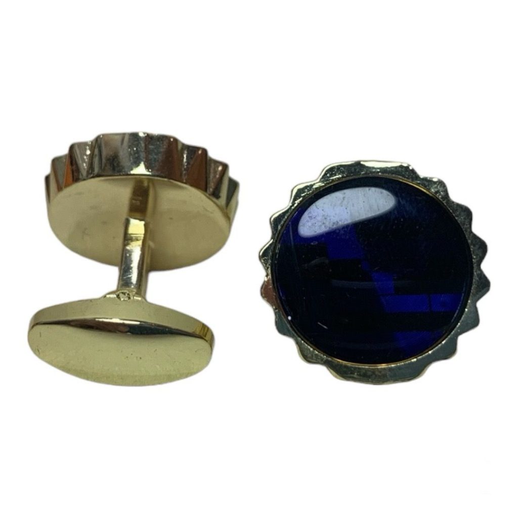 Azure Gold Luxe Cufflinks