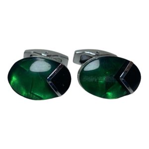 Emerald Elegance Cufflinks