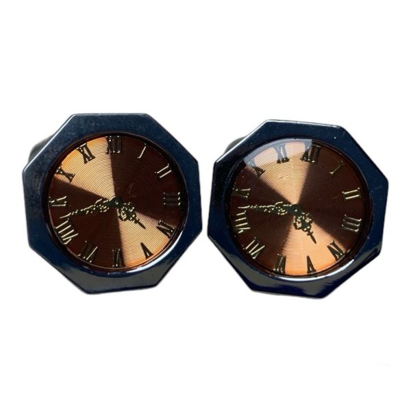 Roman Numeral Timepiece Cufflinks - Image 2