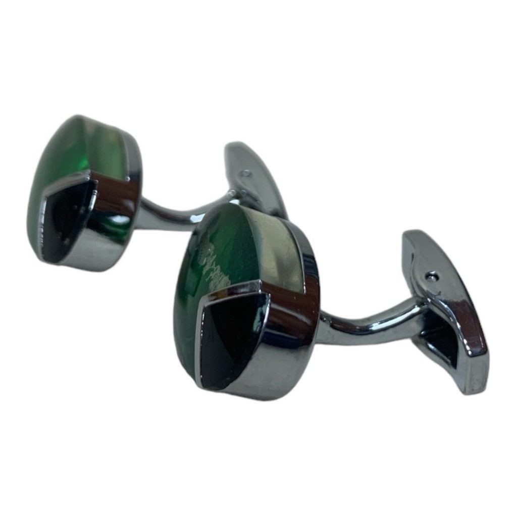 Emerald Elegance Cufflinks